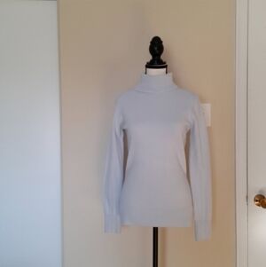 French Connection Soft Blue Turtleneck Sweater